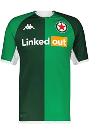 Kappa Kombat Home Red Star Koszulka dziecięca, , 10 lat