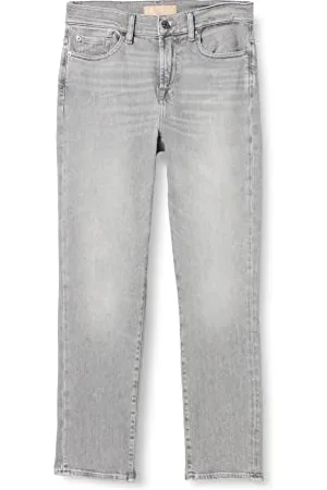 7 for all Mankind Roxanne Ankle Luxe Vintage Moonlit dżinsy, , regularny damski, , rozmiar uniwersalny