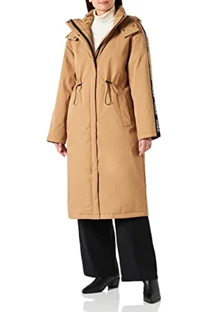 HUGO BOSS Parka damska, Jasny/Pastelowy Brąz 232, M