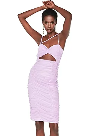 Trendyol Sukienka damska Maxi Bodycon Fitted Dress, , 40