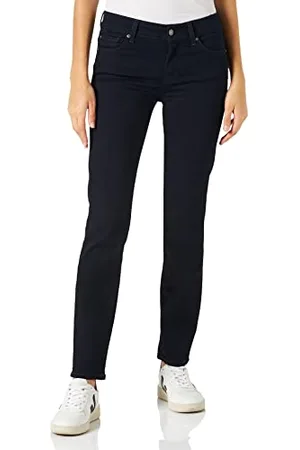 7 for all Mankind Roxanne Bair Eco Jeans, , Regularne damskie, , rozmiar uniwersalny