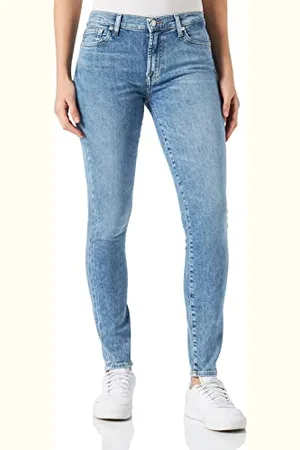 7 for all Mankind Damskie dżinsy Hw Skinny Slim Illusion, , 23