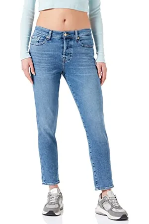 7 for all Mankind Josefina Luxe damskie dżinsy vintage, , 46