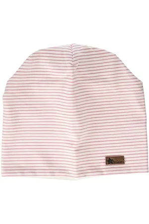 Sterntaler Slouch Beanie z wzorem w paski i naszywką, , 45