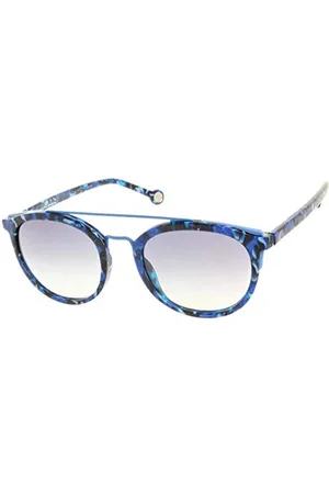 Carolina Herrera Damskie okulary przeciwsłoneczne SHE74106DQ, niebieskie (Azul), 52, , 52