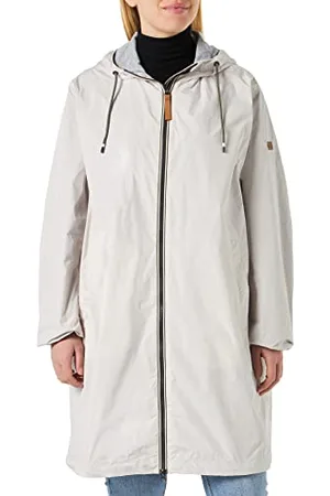 Camel Active Womenswear Damski płaszcz 310500/1R26 Coat, perłowy, 46 (DE)