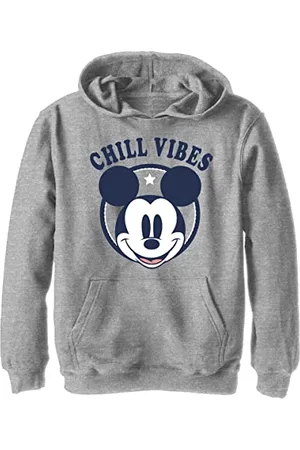 Disney Chill Vibes chłopięca bluza z kapturem, sportowa, Heather, M, , M