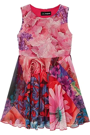 Desigual Dziewczęca Vest_Olivia luźna sukienka, , 3-4 Lata