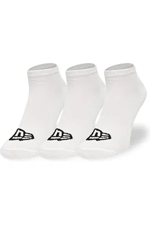 New Era Unisex Flag Sneaker Socken, białe, 43-46