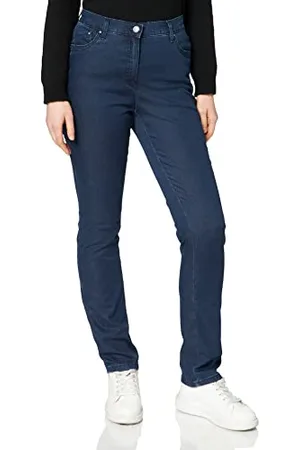 Brax By Brax Spodnie Dżinsy Damskie, Niebieski (Stoned Blue), 34W 32L