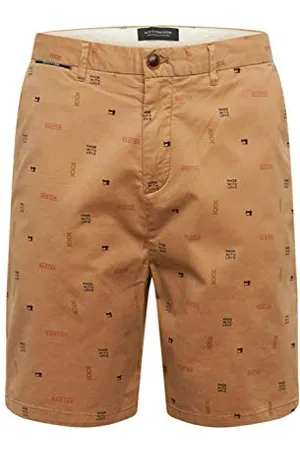 Scotch&Soda Męskie spodenki z nadrukiem na całej powierzchni, jakość bawełny Pima, , 29W