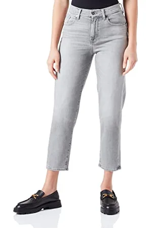 7 for all Mankind Damskie dżinsy Malia Luxe Vintage Moonlit, , 56