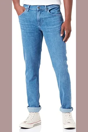 7 for all Mankind Męskie dżinsy Slimmy Tapered Luxe Performance Eco, jasnoniebieskie, regularne, , 28