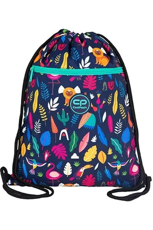Coolpack Zielony Lady Color, Torba sportowa ze sznurkiem Unisex-dla dzieci i chłopców, , jeden rozmiar, , Taglia unica