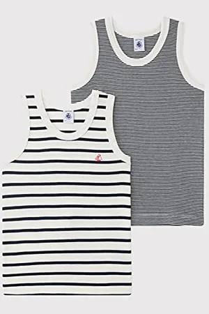 Petit Bateau Chłopięca koszulka mięśniowa (2 sztuki), , 3 lat