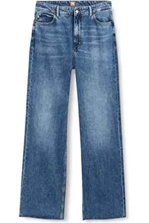 HUGO BOSS Spodnie jeansowe damskie, Średnioniebieski, 48