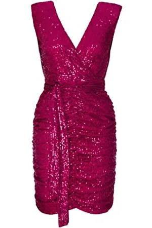 Swing Sparkle sukienka mini damska | elegancka sukienka | odświętna sukienka | sukienka imprezowa | suknia wieczorowa | sukienka ślubna | sukienka z cekinami | krótka sukienka | błyszcząca