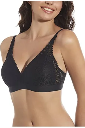 Selene Model Marcela B. Biustonosz z wypełnieniem BEZ obręczy z koronkową tkaniną. Ref 364, , 90 dla kobiet, , 90