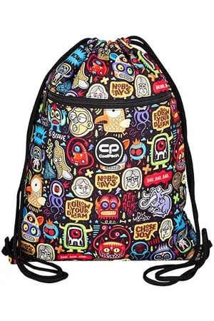 Coolpack Zielone straszne naklejki, torba sportowa dla dzieci, jeden rozmiar, , Taille unique