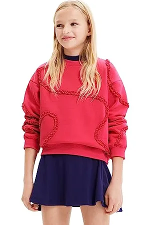 Desigual Sweat_INIDA, 3002 fuksja, M, , 10 Lata