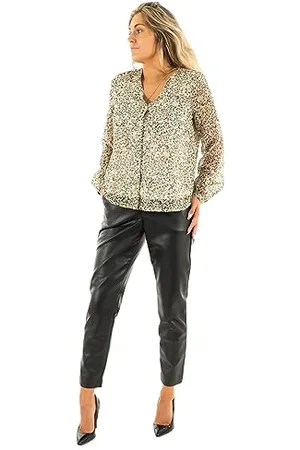 ONLY Bestseller A/S Onlluna L/S dekolt w serek Top Cs Noos Ptm koszulka z długim rękawem, , S