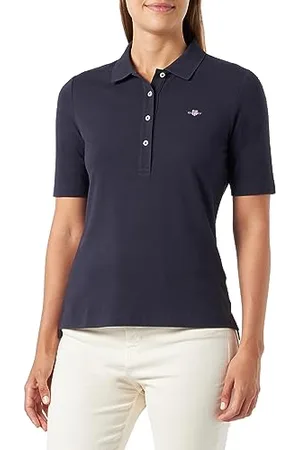 GANT Damska koszulka polo Slim Shield Ss Pique, , L
