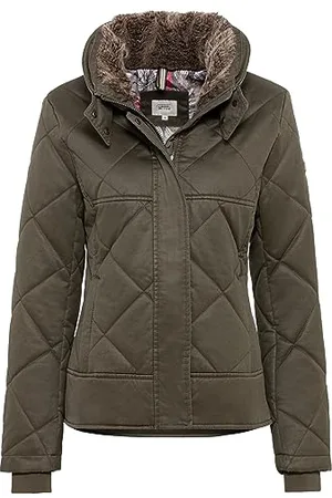 Camel Active Damska bluza ze stójką w stylu vintage, , 34