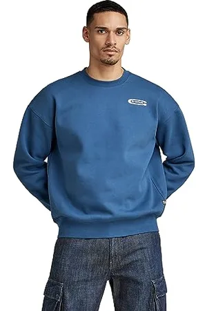 G-Star RAW Męski sweter Old Skool Back Gr Loose Sw, , XL