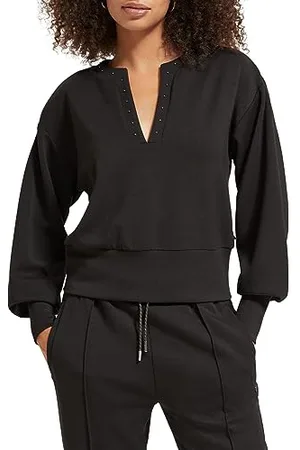 Scotch&Soda Damska bluza z otwartym dekoltem w serek, , S