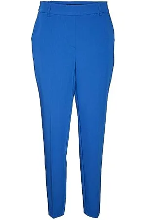 VERO MODA Damskie spodnie VMZELDAMAYA MR Tapered Pant, , 38/32, , 38W / 32L