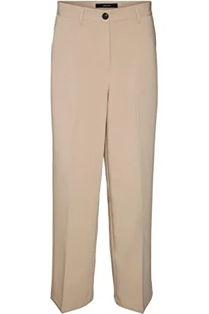 VERO MODA Damskie spodnie VMCELESTE MR Wide Pant NOOS, , 38/32, , 38W / 32L