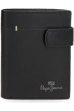 Pepe Jeans Staple Portfolio pionowe z zamknięciem kliknij 8.5x10,5x1 cms Skóra, , Talla única, Portfolio pionowe z zamknięciem kliknięcia