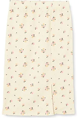 NAME IT Dziewczęca spódnica midi z motywem spódnicy Nlffaura, , 152 cm