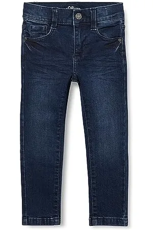 QS by s.Oliver Spodnie jeansowe dla chłopców, Brad Slim Fit Blue 92/Slim, , 92