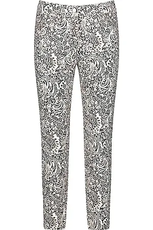 Gerry Weber Edition Damskie dżinsy 822059-66875, nadruk ecru/biały, 48R, , 48