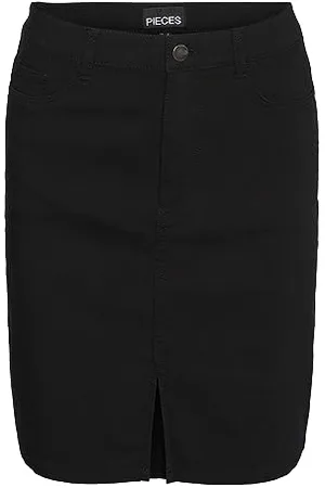 Pieces® Bestseller A/S Damska spódnica Pcskin Hw Slim Skirt Noos Bc Rock, , XL