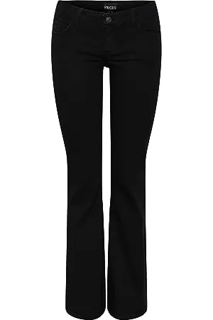 Pieces® Pcpeggy Lw Flared BLC Jeans Noos Bc dżinsy damskie, , (L) W / 32L