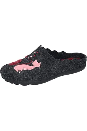 Manitu Damskie kapcie 320170-01, czarne, rozmiar 40, , 40 EU