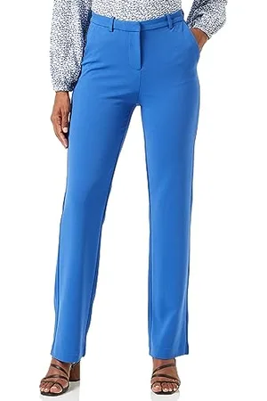 VERO MODA Bestseller A/S Damskie spodnie VMZAMIRA MR Slim Straight Pant GA NOOS, , L/30, , (L) W / 30L