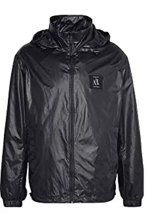 Armani Exchange Męska wiatrówka, czarna, XL, , XL