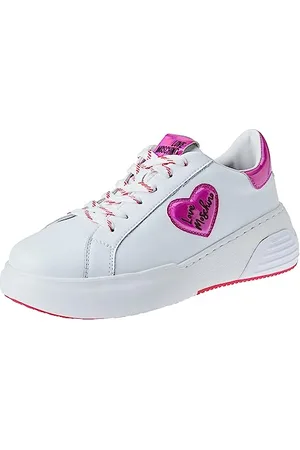 Moschino Damskie buty sportowe Ja15125g1h, biały, 38 EU