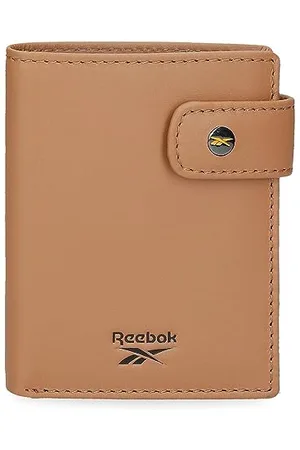 Reebok Switch Portfel pionowy z zamknięciem 8.5x10,5x1 cms Skóra, , Talla única, Portfolio pionowe z zamknięciem kliknięcia