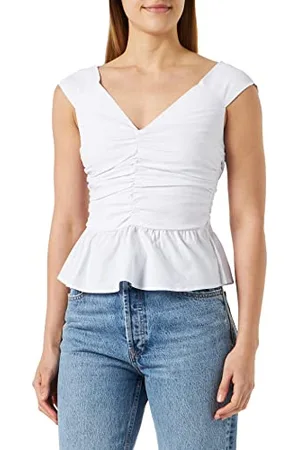 Pinko Taciturno Top Popeline Stretch podkoszulek damski, , 50