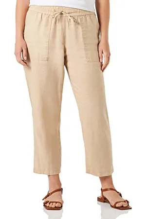Gerry Weber Edition Damskie spodnie Easy Fit, piaskowe, 40R, , 40