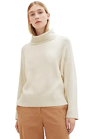 TOM TAILOR Sweter damski z golfem, , 3XL