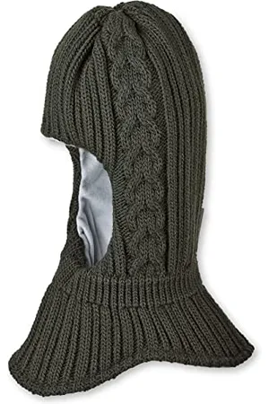 Sterntaler Unisex dziecięca czapka szalowa, dzianina, wzór warkocza, czapka, , 49