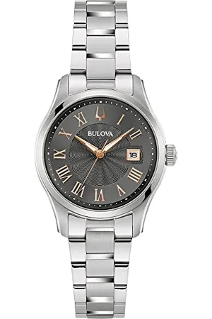 BULOVA Damski analogowy zegarek kwarcowy z bransoletką ze stali nierdzewnej 96M164, , bransoletka