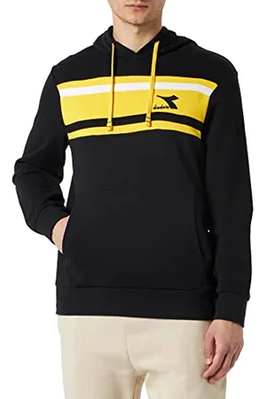 Diadora Męska bluza z kapturem SLAM, czarna, M, , M