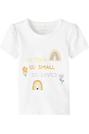 NAME IT Niemowlęta Nbfhussie Ss Top Box T-Shirt, , 56 cm