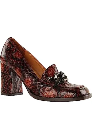 Chie Mihara Damskie czółenka XANCO39, burgundowa, czarna, 39 EU, , 39 eu